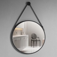 DEKO Nordic Round Circle Mirror Round Wall Hanging Mirror Makeup Mirror Bathroom Mirror IKEA Cermin 