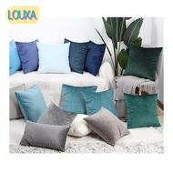 Velvet Sofa Pillow Case Soft and Smoothsatin Pillow Case - 45 x 45 cm