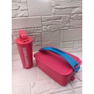 Ctg deep 1.5L Lunch Box with Giant Tumbler 470ml ori Tupperware