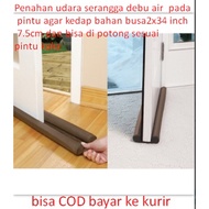 Air repellent for insects, dust, water on the door to prevent foam material, 2 x 34 inches, 7.5cm an