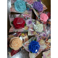 (Readystock)crochet keychin sunflower/ daisy flower 1pcs