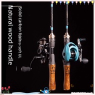 WTTLE Ultra-Light Fishing Rod, Lure WT 1.5-9g Line WT 3-6LB Carbon Fiber Fishing Rod, Bait Fishing W