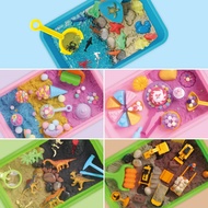 The Kiddie Concept Play Sand Sensory Bin Pretend Play Sensory Play