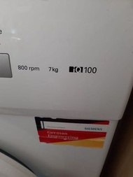 Siemens 西門子 iQ100 前置式洗衣機 Washing machine