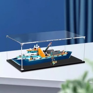 Acrylic Collection Display Box 亚克力展示盒 Kotak Simpanan Telus For Lego Brick Set For Lego 60368 Arctic 