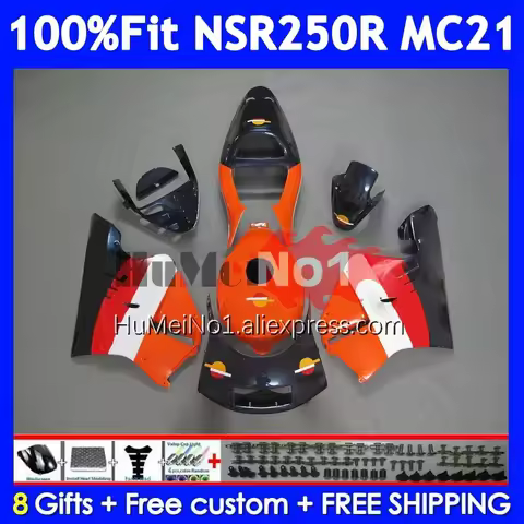 Injection For HONDA NSR250R MC21 PGM3 1990 Repsol blue 1991 1992 1993 15No.22 NSR250 NSR 250 R RR NS