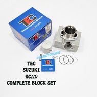 TEC SUZUKI RC110 RC 110 STANDARD 54MM BLOCK COMPLETE SET / BLOK