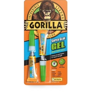 Gorilla Glue Super Glue Gel - Twinpack 2 x 3gram