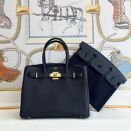 全新愛馬仕 Hermes birkin 30 黑金 black 3 in 1 三合一 togo