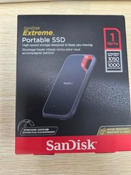 全新Sandisk Extreme Portable SSD E61 1TB 1000mb 快速