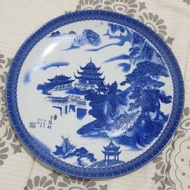 Piring keramik china kuno / piring hiasan dinding