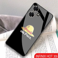 INFINIX HOT 30i - SoftCase Glass Kaca - [ A10 ] - Pelindung Handphone Hp INFINIX HOT 30i Casing Hp INFINIX HOT 30i - Case Hp INFINIX HOT 30i - Bisa Bayar Di Tempat - COD!
