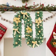 [nvnrbso] 2.7M Christmas Garland Door Pendant Ideal Gift Parties Supplies Hanging Ornament for Livin