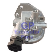 SH210-6/SH350-6/4HK1/6HK1 hydraulic rotary engine Diesel Fuel Filter Filter Head Cover