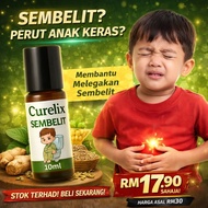 [Tester 5ml] Curelix Sembelit Oil Membantu Melegakan Sembelit Sesuai Untuk Kanak-Kanak & Orang Dewas