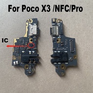 1X For Xiaomi Poco X3 Pro USB Charging Dock Port Connector Board Flex Cable Repair Parts Global NFC