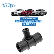 premium-MANER N90692901 Engine Cooling System Coolant Water Hose Coolant Flange for Audi VW