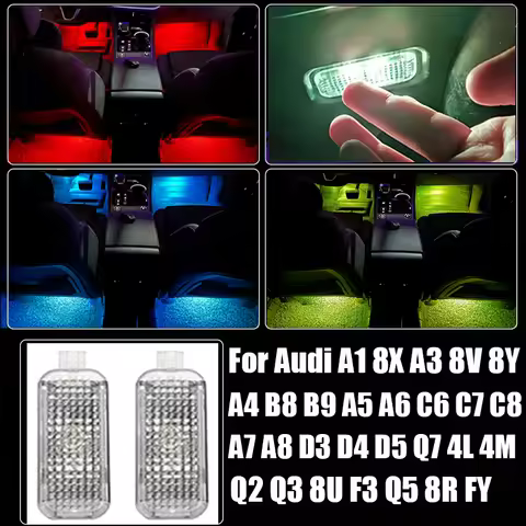 For Audi A1 8X A3 8V 8Y A4 B8 B9 A5 8T A6 C6 C7 C8 A7 A8 D3 D4 D5 Q2 Q3 8U F3 Q5 8R FY Q7 4L 4M Car 