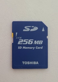Toshiba SD 記憶卡256 MB