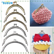 SUSUN Purse Frame Kiss Clasp, Metal Vintage Purse Clasp Frame, Mini Bag Hardware Bag Kiss Clasp Lock