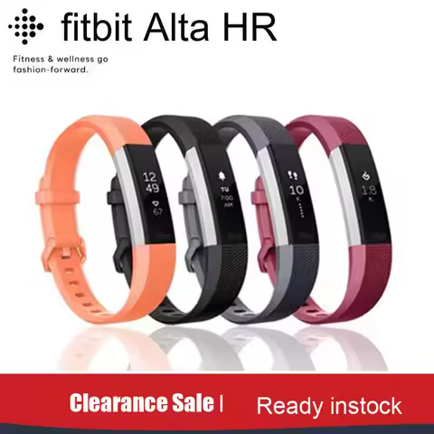 【Ready Stock】 Fitbit Alta HR Smart Wristband Fitness Tracker(Large/Small) Heart Rate+Activity tracke