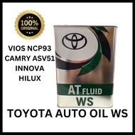 TOYOTA ATF WS AUTO GEAR OIL 4L Vios NCP93 HILUX ALTIS CAMRY YARIS PRIUS LEXUS ESTIMA INNOVA 08886-81