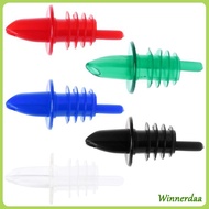 WIN Plastic Liquor Spirit Wine Bottle Pour  Flow Pourer Stopper Cocktail Drinks