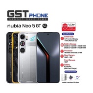ZTE Nubia Neo 5 GT 5G (12GB+12GB Extended Ram+256GB/512GB Rom) (Original Malaysia Set) With Premium 