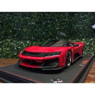 1/18 BBR Ferrari F80 Rosso Corsa Carbon P18253A1 [MGM]