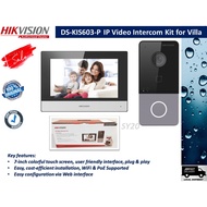HIKVISION IP Video Intercom Kit for Villa (DS-KIS603-P)