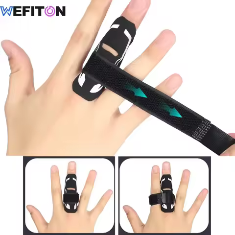 1PCS Finger Sleeves Protectors,Finger Buddy Bands Adjustable Trigger Finger Brace Splint Support for