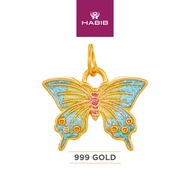 HABIB 999/24K Yellow Gold Pendant 9GP009