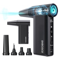 Portable Turbo Fan | 110K RPM | 5-in-1 Cordless | 8 Adjustable Speeds | Rechargeable Battery | 10-60