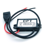 GoVentureGear Mô-đun chuyển đổi DC-DC Bộ đổi nguồn đầu ra USB 12V sang 5V 3A 15W