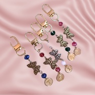 inital bag strap gantungan keychain