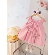 Girls Vest Dress Summer Sling Dress Summer Children Dress Baby Summer Blooming Dress