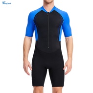 620TonyLen Dive Wet Suit Wetsuit Men 1.5mm Neoprene Material Lightwight for Swimming Short Sleeve Sw
