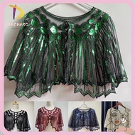 DIACHASG Flapper Shawl Fashion 1920s Women Party Shawl
