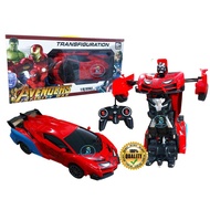Bs - Kids ROBOT TRANSFORMER SPIDERMAN 315 REMOTE - Control