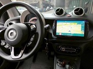 SMART 9吋安卓機 8核心 CarPlay 聲控導航 網路電視 ForTwo ForFour C453 W453