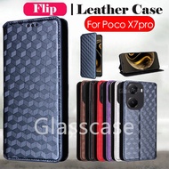 Casing For Xiaomi Poco X7 X 7 pro X7pro proX7 PocoX7 PocoX7pro 5G 2025 Leather Phone Case Card Slot 