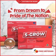 READY SGROW - Suplemen Susu Peninggi Badan (FREE Skiping dan Meteran)