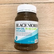 [現貨] 400粒 Blackmores Fish Oil Minicaps Odourless 無腥味魚油迷你膠囊