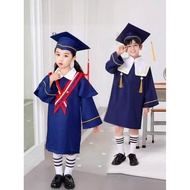 [Cash commodity and quick delivery]Children's Academic Dress Doctoral Cap Kindergarten Graduation Ph