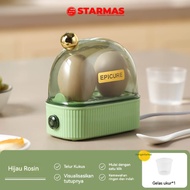 STARMAS Epicure Electric Egg Cooker Steamer Electric Egg Boiler Portable Steamer Electric Plug Indon