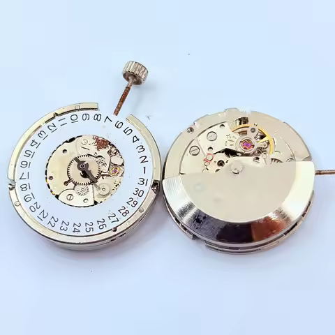 Watch accessories, stock movement, stored for several years, faulty movement Tianjin ST6 movement, f