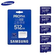มซุง Samsung  PRO Plus micro SD with adapter 512GB/256GB/128GB/64GB /32GB