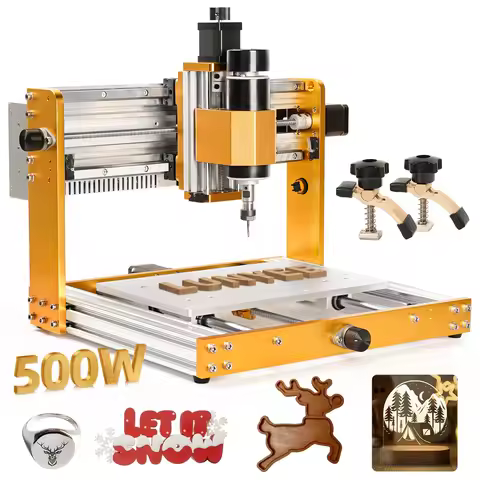 CNC3018PRO Ultra CNC Router CNC 500W Spindle Engraving Machine Laser Engraver for Milling Cutting Wo