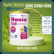 Sữa Bột Nutricare Hanie Kid 0+/1+/2+ Lon 850g Dành Cho Trẻ Biếng Ăn & Suy Dinh