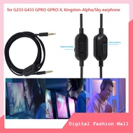 2m Portable Headphone Cable Audio Cord Line Compatible For Gpro X G233 G433 Alpha Gaming Earphone Wire